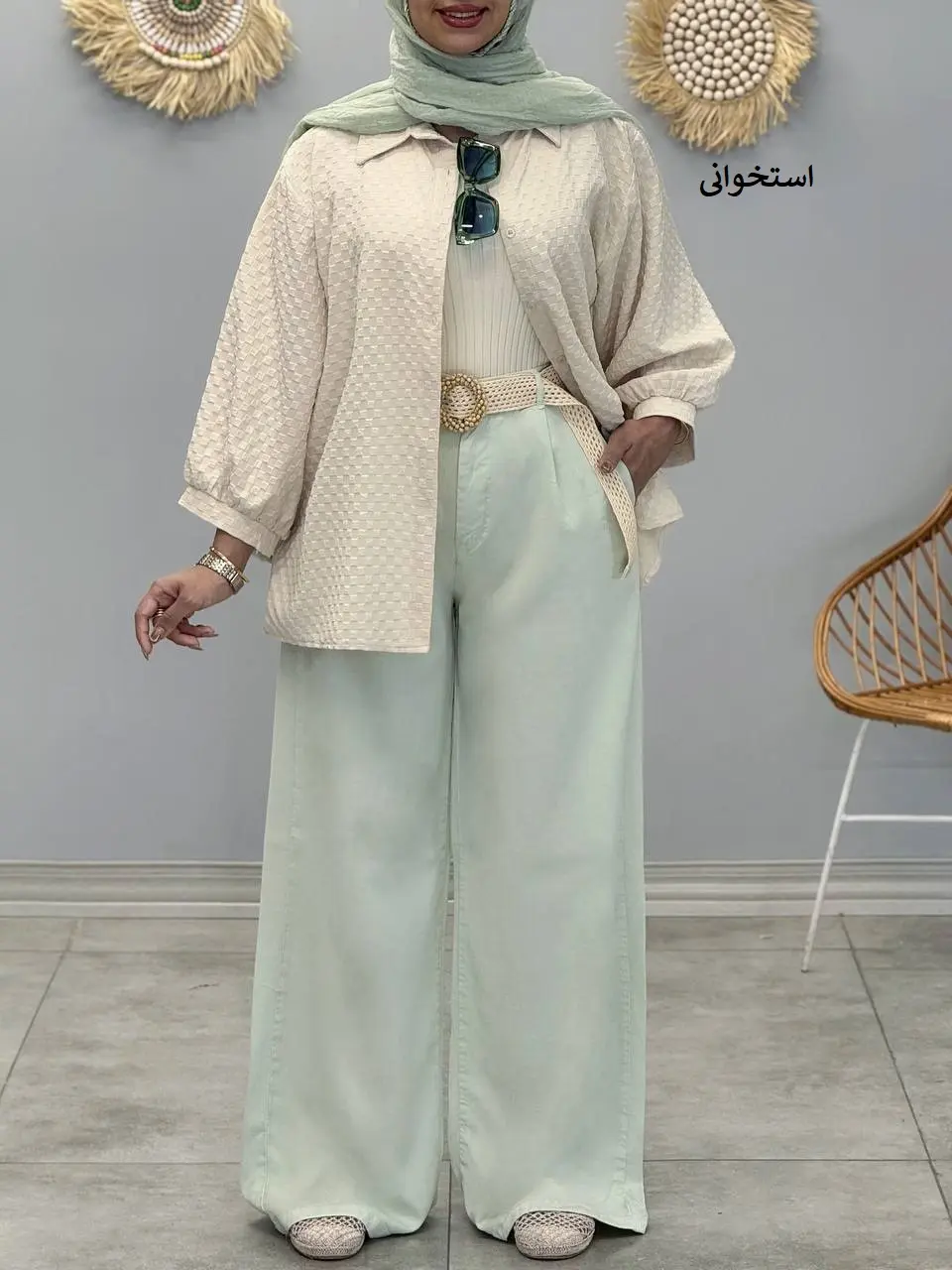 4149-شومیز لوندر